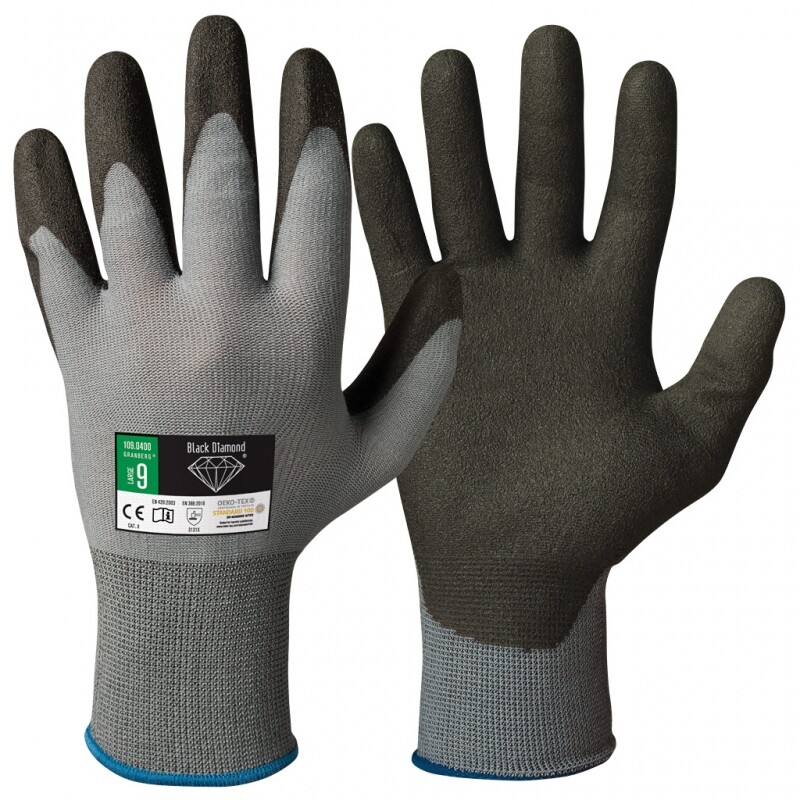 Werk / tuin handschoenen Black Diamond S - 7