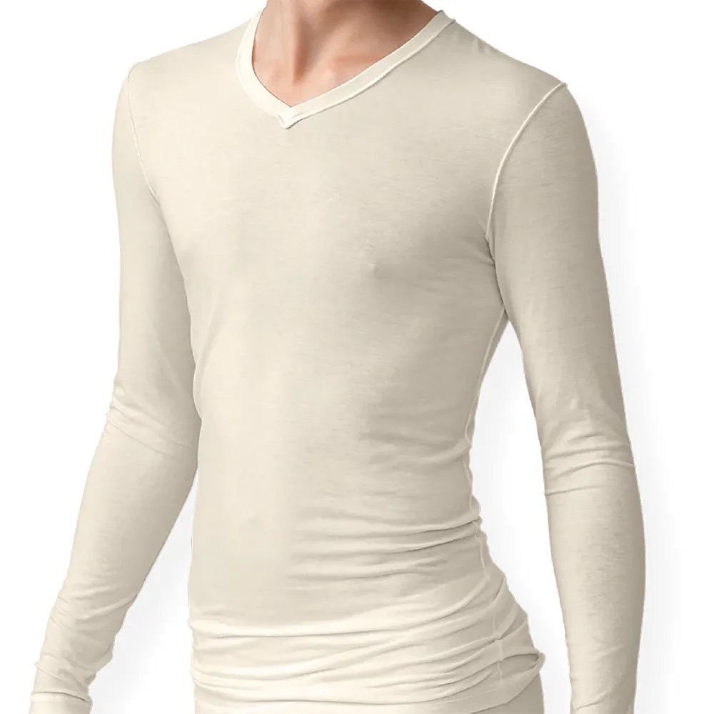 Heren Shirt Zink lange mouw