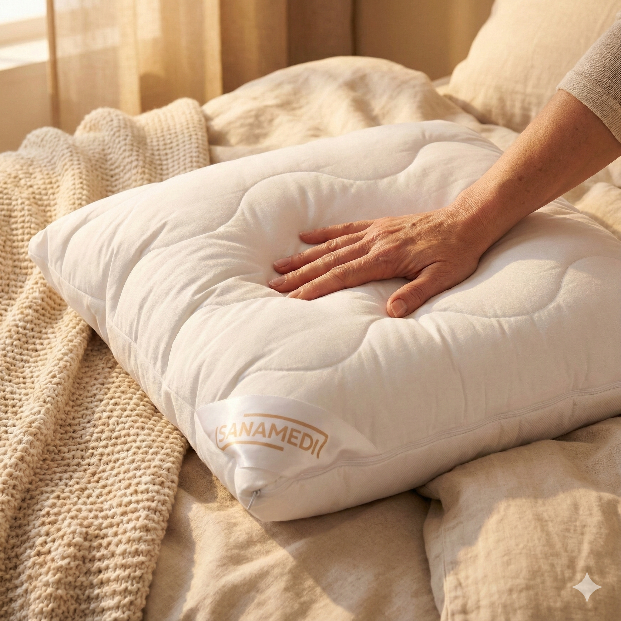 Hoofdkussen Gold Comforelle