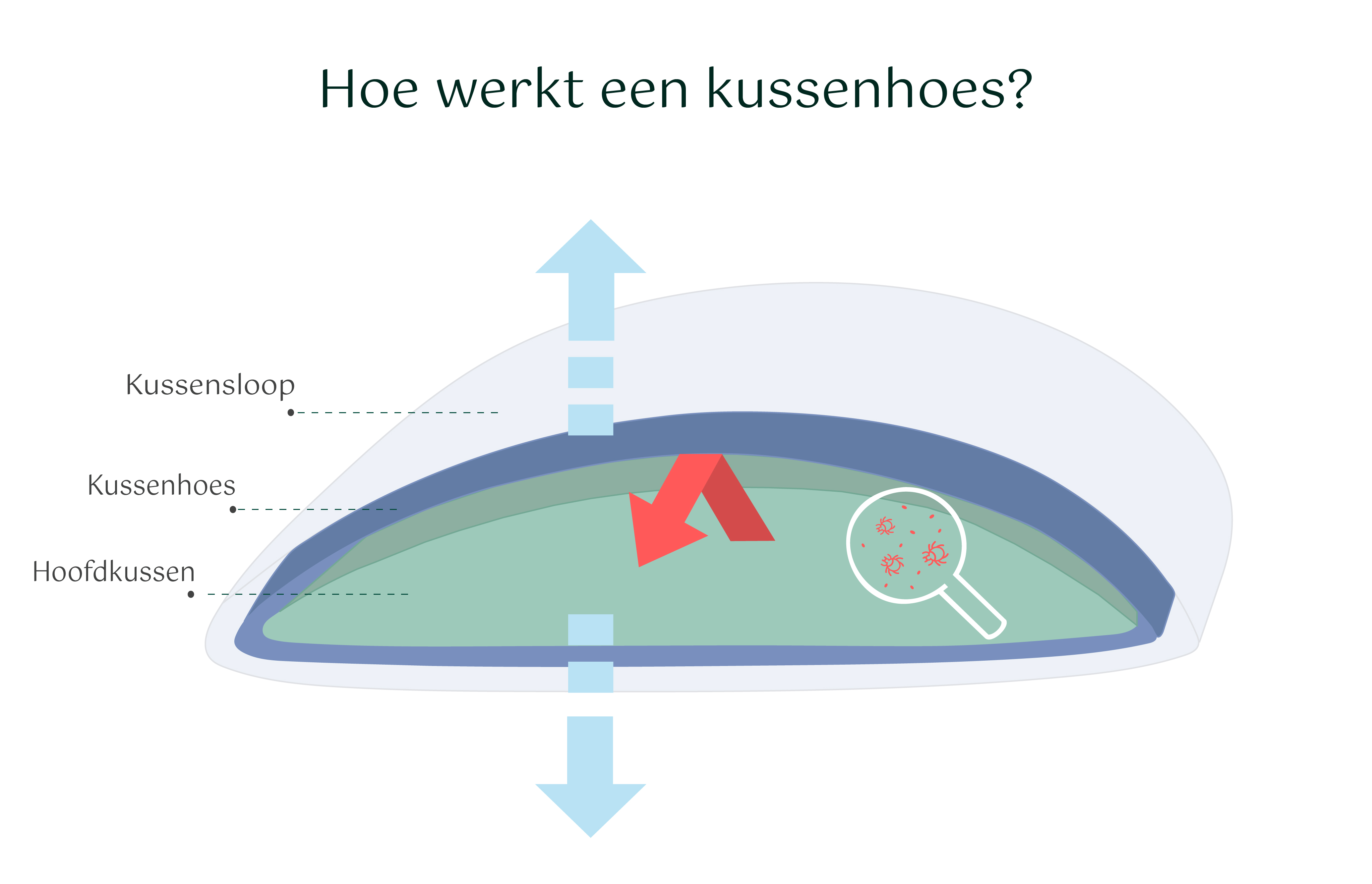 Kussenhoes Platinum GOTS