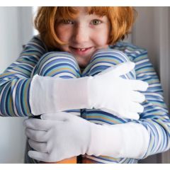 Cotton Comfort Eczeem Handschoenen > Cotton Comfort eczeem handschoenen voor kinderen Wit (2 paar)