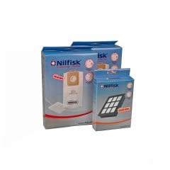 Nilfisk Select serie > Nilfisk SELECT voordeel set 8x stofzak + 2x voorfilter + 1x HEPA14 filter