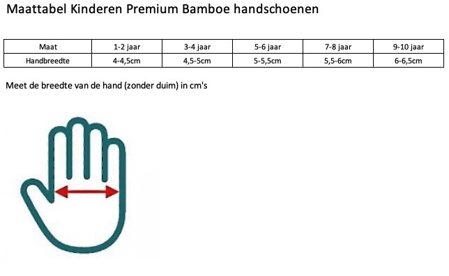 oogsten Onbekwaamheid Verslijten sanamedi premium bamboe kinder handschoenen maat 9-10 jaar kleur ecru |  Allergiezorg